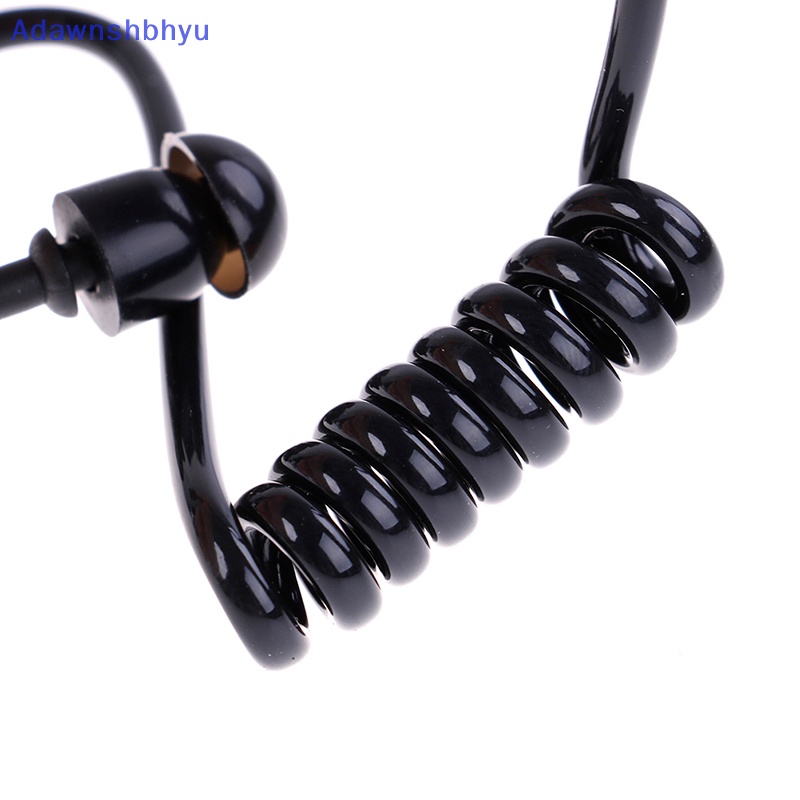Adhyu Black replacement coil acoustic air tube earplug Untuk radio Lubang Suara headset ID