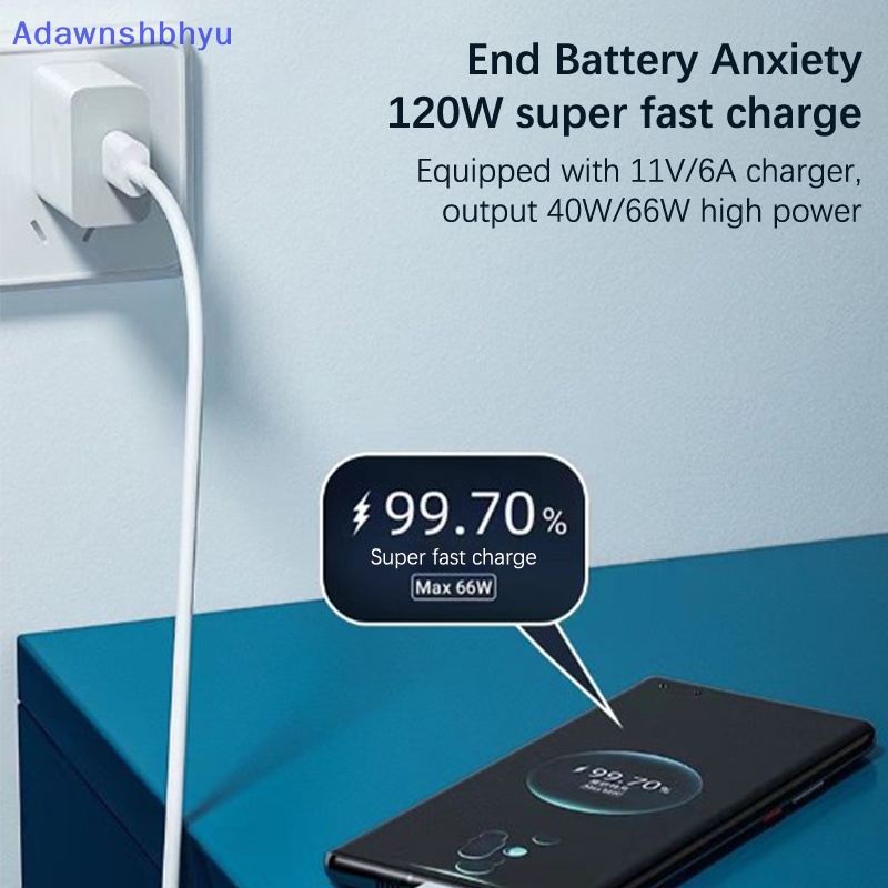 Adhyu 120W 10A USB Tipe C Kabel USB Jalur Charing Super Cepat Untuk Ponsel Kabel Data ID
