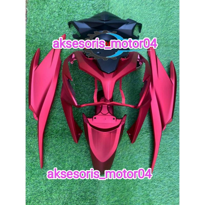 COVER BODY VARIO 125 OLD MERAH DOFF PCX, MERAH MARON TERMURAH RANDIMOTOR