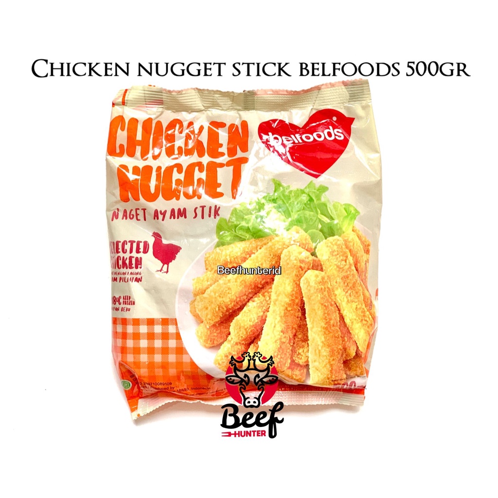 Belfoods Chicken Nugget Stick Favorite - Naget Ayam Stik 500gr