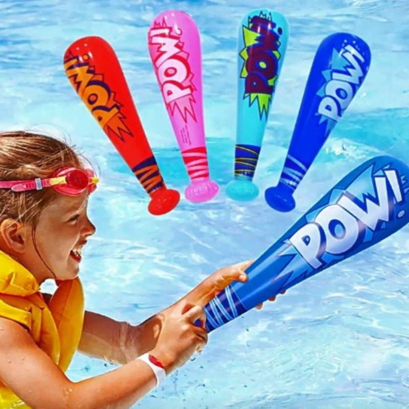 Mainan Palu Tongkat Tiup PVC Warna-Warni/Props Stik Applauder Lomba Pengisian Bahan Bakar/Props Suasana Aktivitas Pesta/Mainan Air Tongkat Balon Permainan Renang Anak