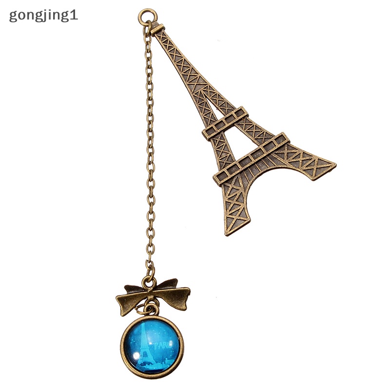 Ggg Vintage Eiffel Tower Metal Bookmark Untuk Buku Barang Kreatif Hadiah Anak Alat Tulis ID