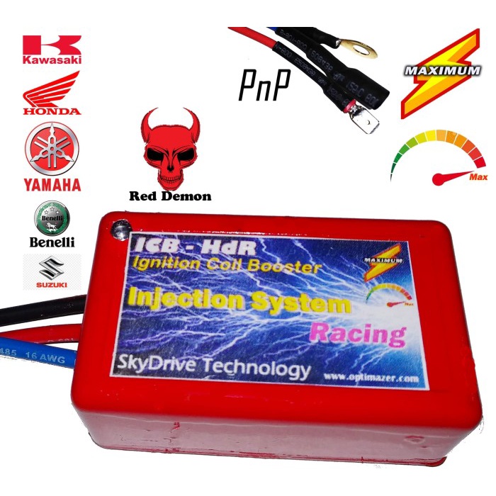 Penghemat BBM Coil Booster Motor Injeksi Racing - RPM Atas - HdR