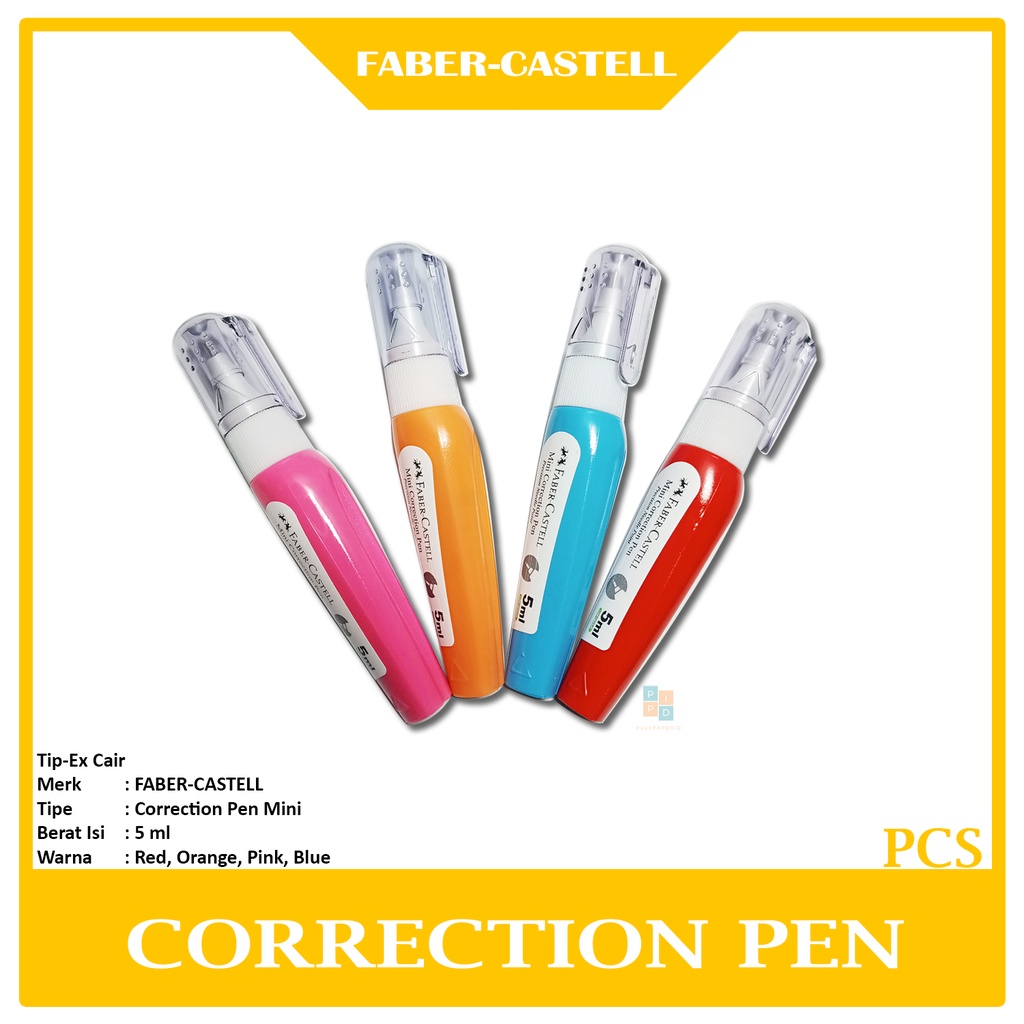 

FABER-CASTELL - Tip-Ex Mini Correction Pen 5ml - Pcs