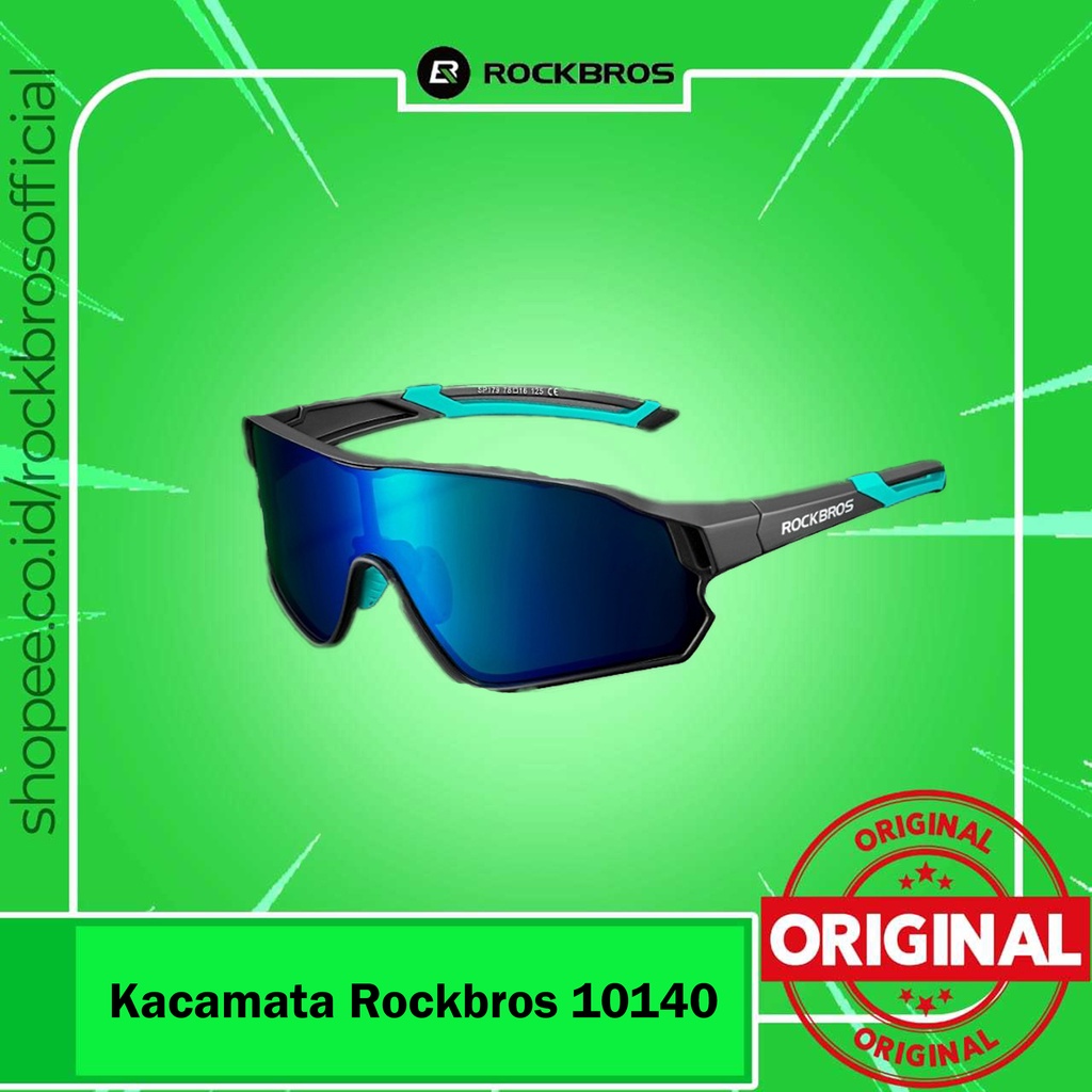 Skle_ - Kacamata Rockbros 10140 Polarized Olahraga Sepeda Gowes Anti UV