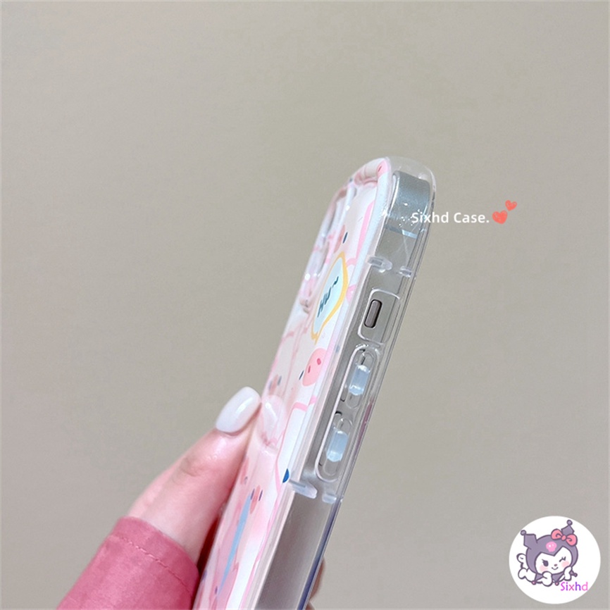 Untuk Redmi Note 12 11 11s 10s 9s 10Pro Redmi 12 12C 10C 11A 10A 9C 9T 9A Xiaomi 11 Lite Poco M3 X3Pro NFC Cute Pink Sleepy Pig Phone Case Lembut TPU Penutup Perlindungan