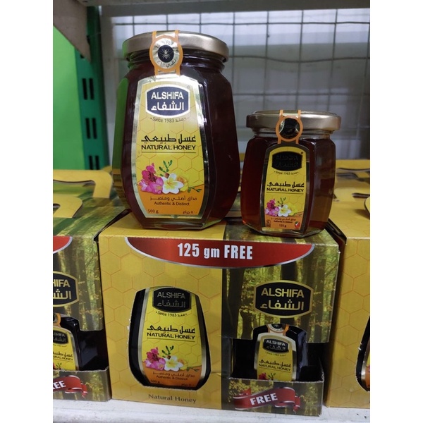 

Madu Arab Al Shifa 500 gr free 125 gr