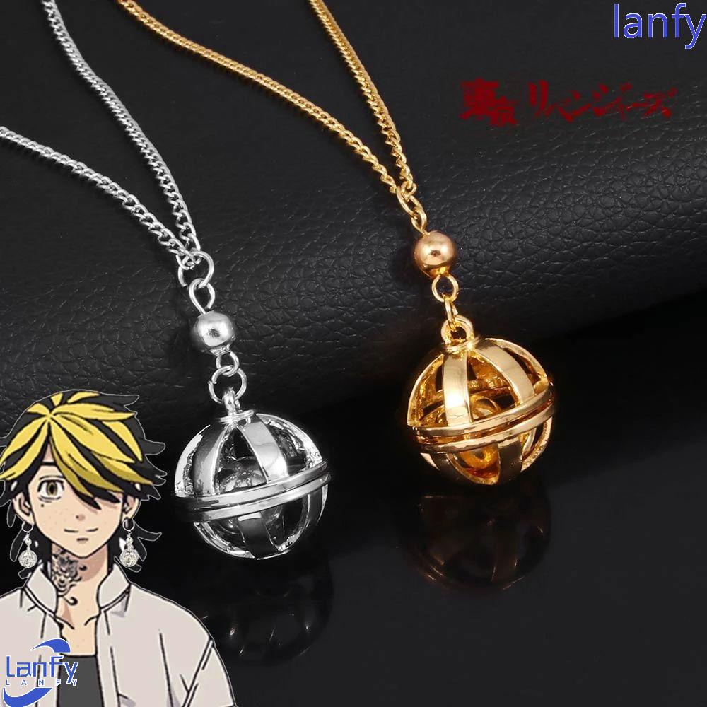 Lanfy Gantungan Kunci Anime Metal Unisex Tokyo Revengers Kazutora Hanemiya Kurokawa Alat Peraga Cosplay Anime