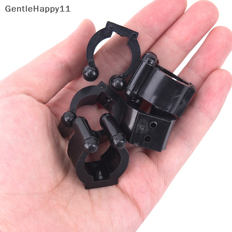 Gentlehappy 5Pcs Klip Tongkat Pancing Plastik Klip Tiang Rak Penyimpanan Tip Klem Holder id