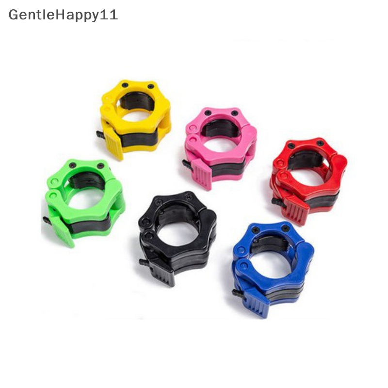 Gentlehappy 50mm Spinlock Barbel Collars Quick Release Barbell Clamp Weight Bar Clips Untuk Latihan Angkat Berat Dan Kekuatan id