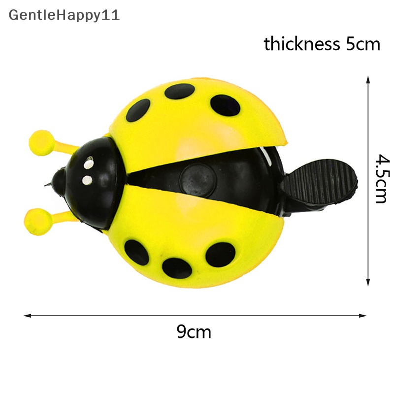 Gentlehappy Bel Sepeda Kartun Kumbang Ladybug Riding Bell Anak Lucu Riding Horn id