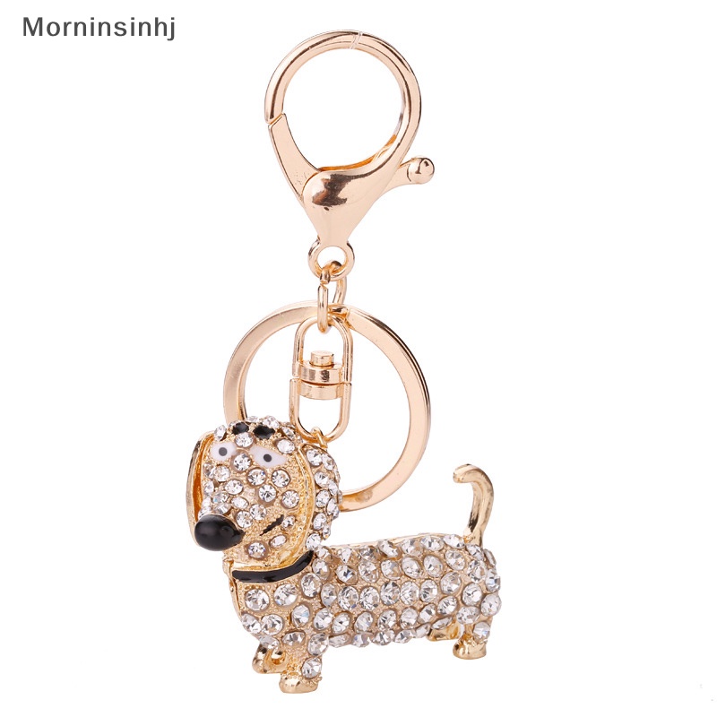 Mornin Fashion Dog Dachshund Gantungan Kunci Mobil Gantungan Kunci Pesona Liontin Keys Holder Keyring id