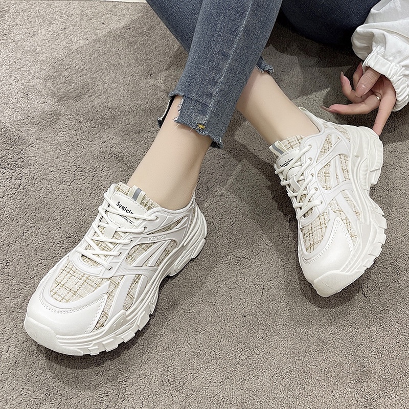 [DREAM] 288 Sepatu Sneakers Wanita Kekinian Sport Shoes Modis Kasual Karet Fashion