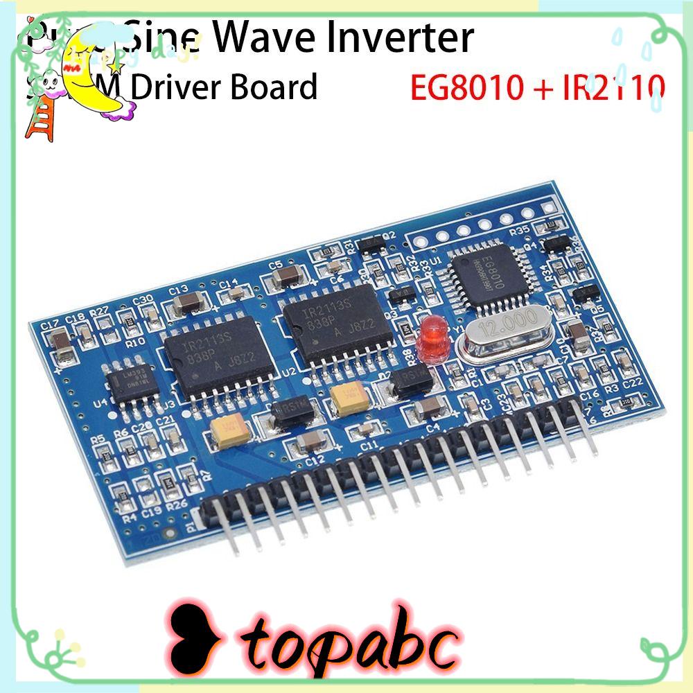 TOP Modul Penggerak Oskilator Kristal DC-AC Inverter Gelombang Sinus Murni EGS002