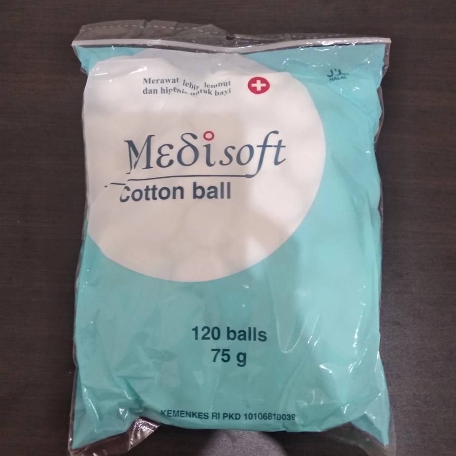 MediSoft Cotton Ball / Kapas Bulat