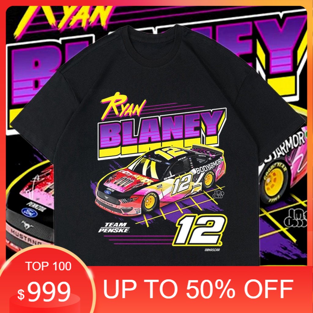KAOS NASCAR VINTAGE RYAN BANLEY | TSHIRT NASCAR VINTAGE RACING | KAOS MOBIL BALAP