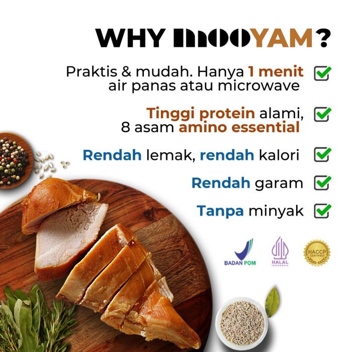 [Moon Mate - Official] MOOYAM (MIX-D) - Original 6 + Spicy 5 + Steak 5 (Advanced) Tanpa tepung / Protein / Gym