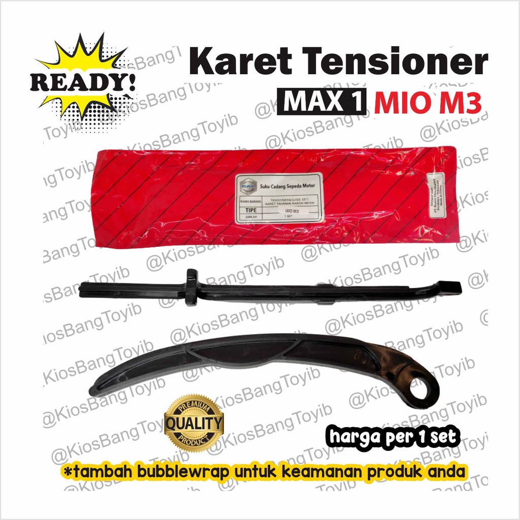 1set Karet Lidah Bantalan Tensioner Yamaha MIO M3 (Max1)