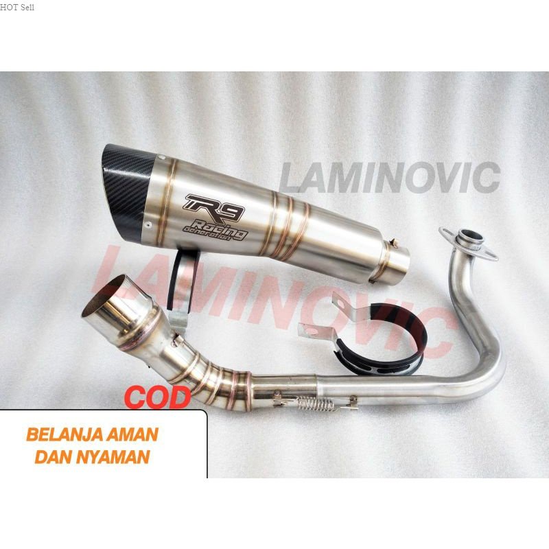 Knalpot Racing Matic R9 H2 Nmax Old Aerox Adv Xmax Lexi Vario Beat Scoopy Genio Mio Pcx 150 Pcx 160 