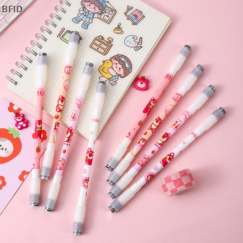 [BFID] Kawaii Luminous Pen Alat Tulis Siswa Deion Luminous Transfer Pen 0.5mm Carbon Black Gel Pen [ID]