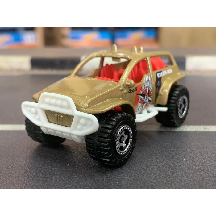 DIECAST LOSSE LANGKA Matchbox 4x4 Buggy Coklat Loose Pack