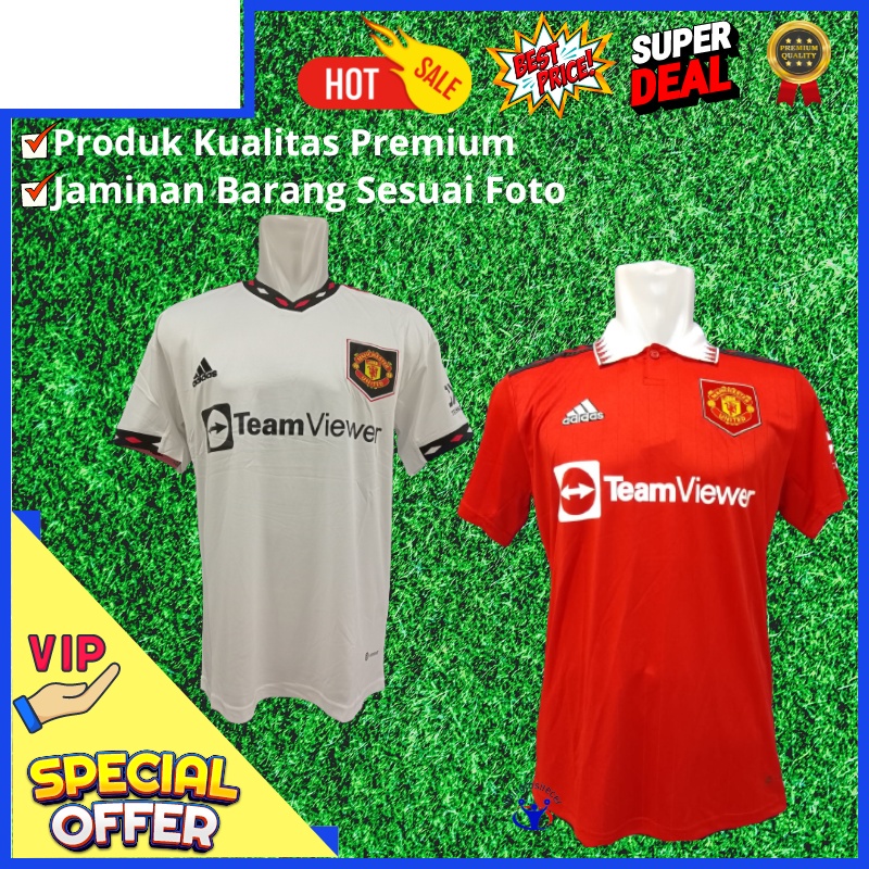 (jerseyolahraga) Kaos Bola Jersey emyu Man chester Uni ted 2022 / Jersey Bola Emyu Man chester Uni t