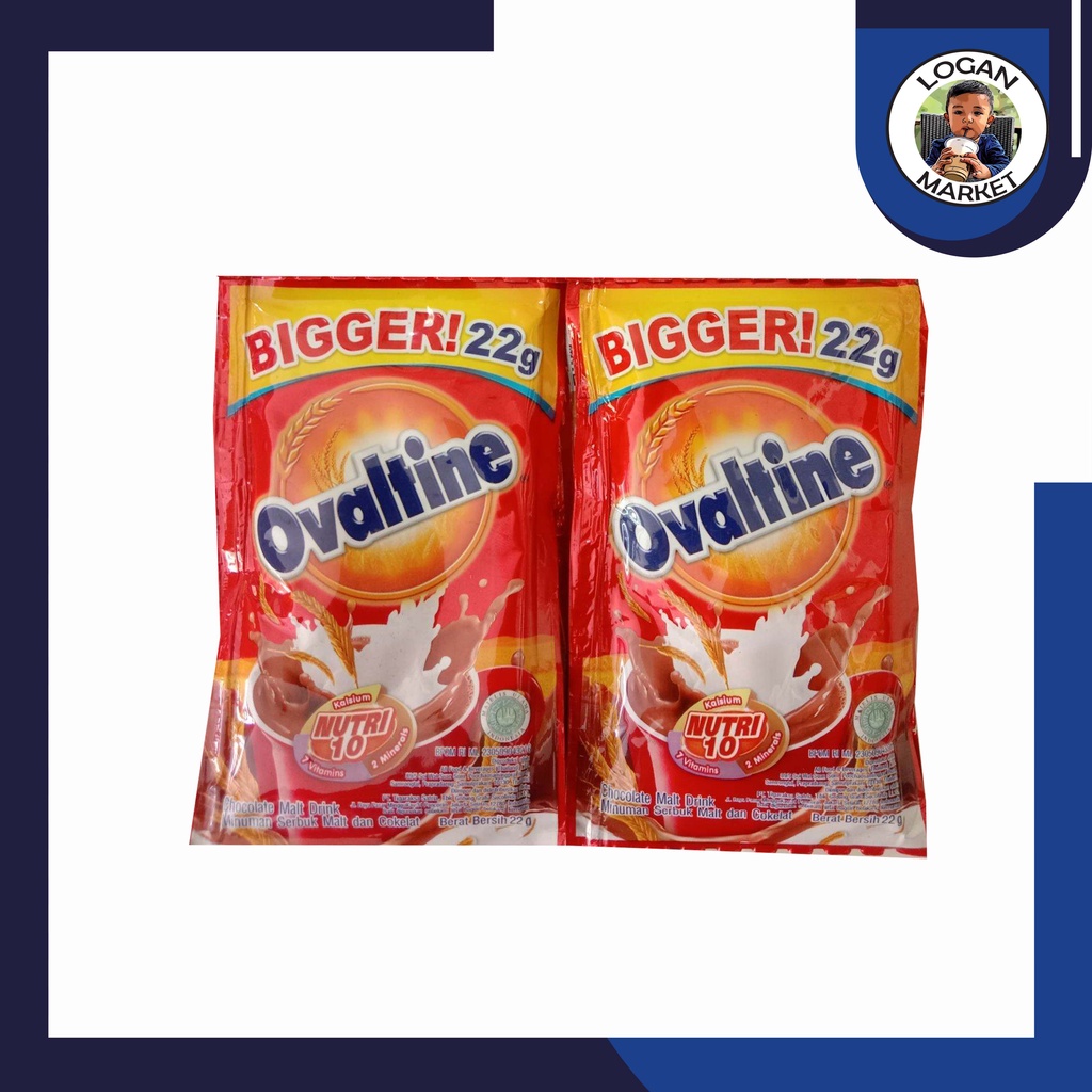 Ovaltine Drink Sachet Renceng 10 pcs 10pcs x 22gr 22 gr 22 gram