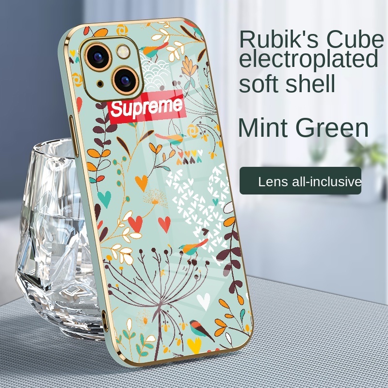 Casing case hp OPPO Reno 3 4 5 7 8 5k 7z 8z 7 Lite F15 A91 A95 F21 F21s Pro Phone Case plating Shock