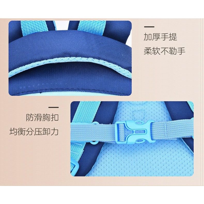 TOPGROSIR LV0314 Tas Sekolah Anak Perempuan Karakter Lucu Fashion Import Anti Air Ransel Anak Laki Laki Motif Berkarakter