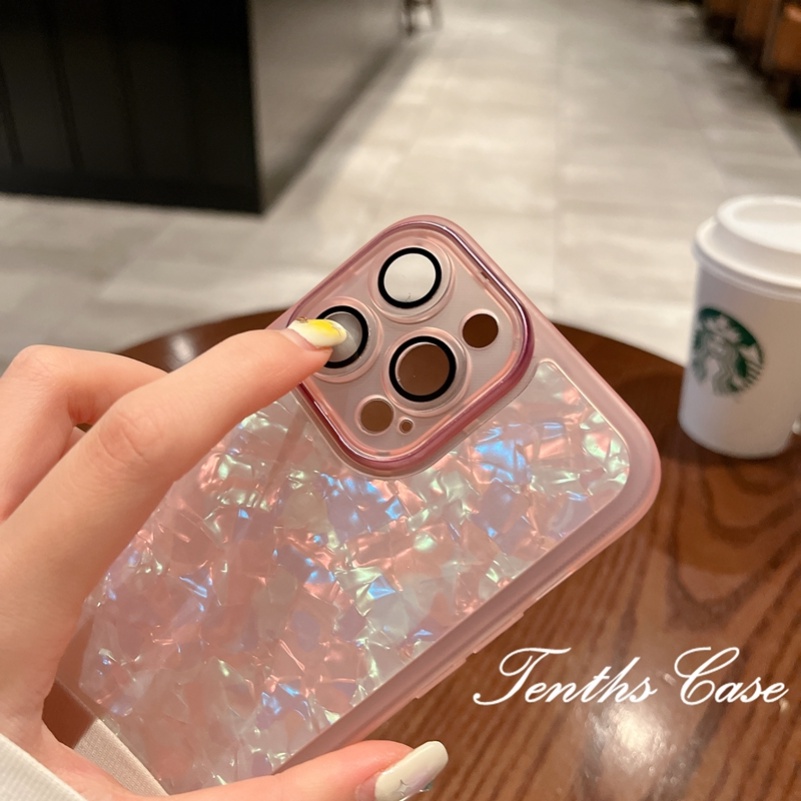 For Samsung S20FE S22Ultra Plus S21 A73 A72 A51 A52 A52s A53 Lasre Cover Pure Color Shell Pattern Shockproof Phone Case with Lens Protector