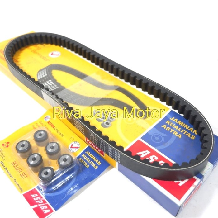 Vanbelt Van Belt V-Belt + Roller Beat Karbu Scoopy Karbu Spacy Aspira