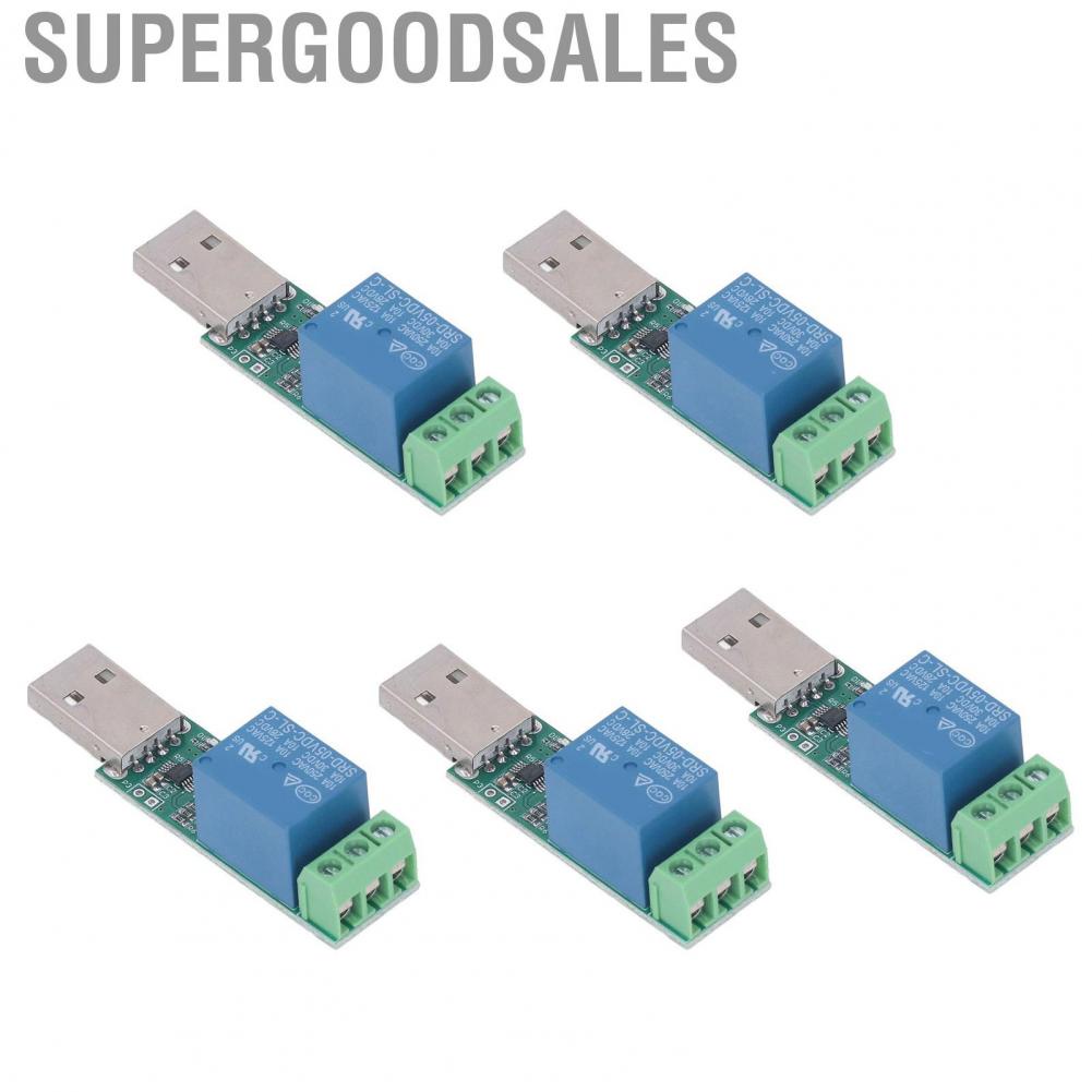 Supergoodsales Relay Board  1 Channel Durable Module Over Current Protection for PC