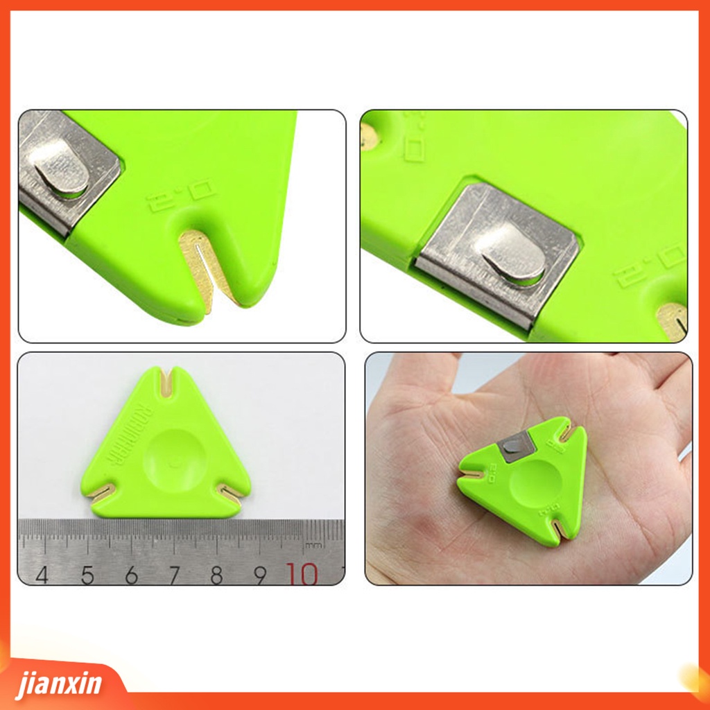 (In Stock) Alat Kupas Pancing Tahan Aus Kuat Dan Kokoh Simple Digunakan Ukuran Kecil Plastik Ringan Reusable Stainless Portable Line Cutter Fishing Tackle