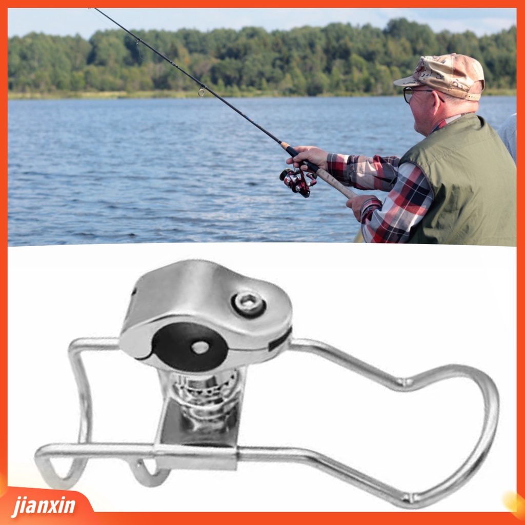 (In Stock) Pancing Holder Portable Anti Karat Dipoles Tinggi Dengan Kunci Pas Tahan Korosi Heavy Duty Stainless Steel Perahu Laut Memancing Pagar Pembatas Tiang Dukungan Alat Pancing