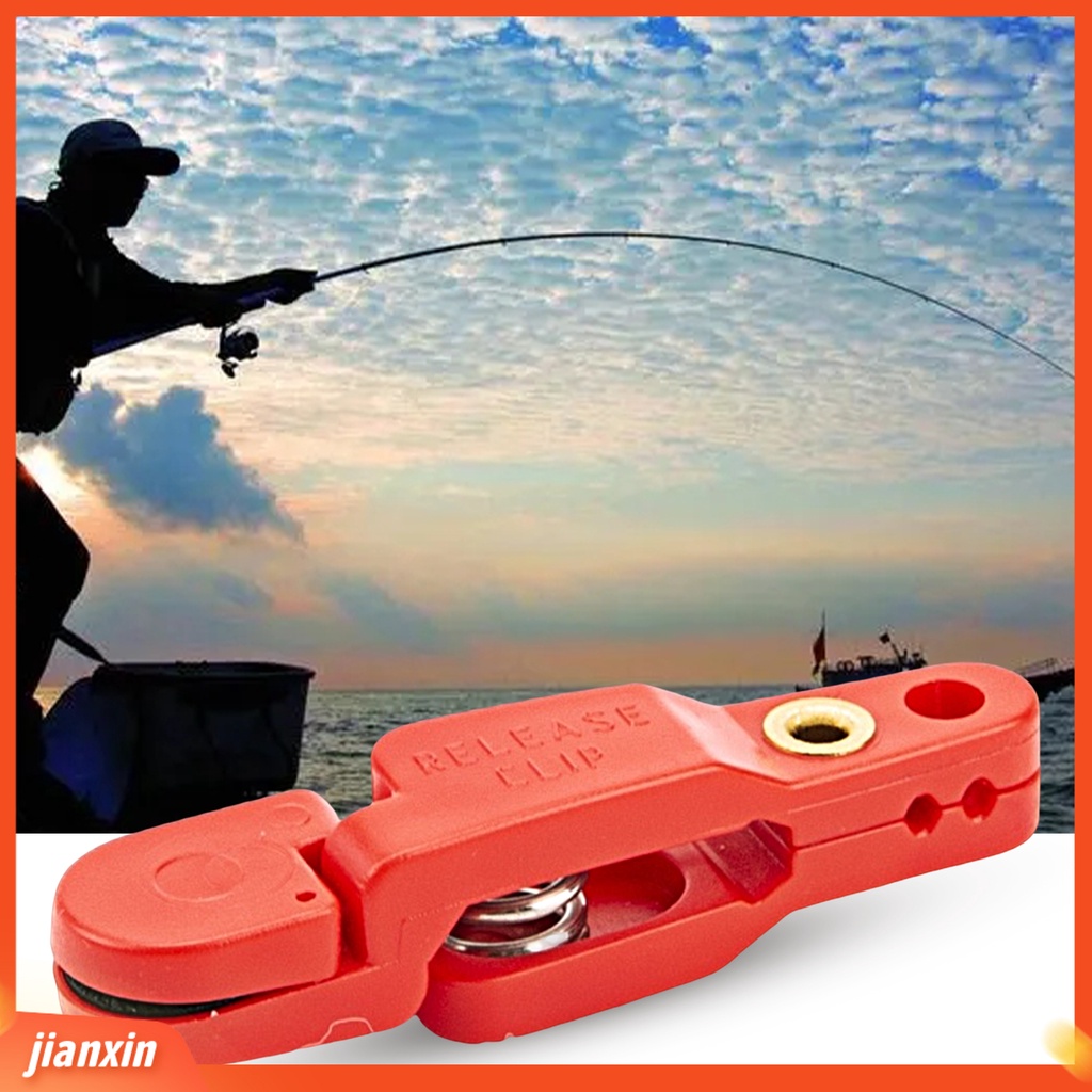 (In Stock) Klip Pelepas Snap Compact Quick Release Klip Pancing Troli Ketegangan Berat Bahan Plastik Untuk Memancing Offshore