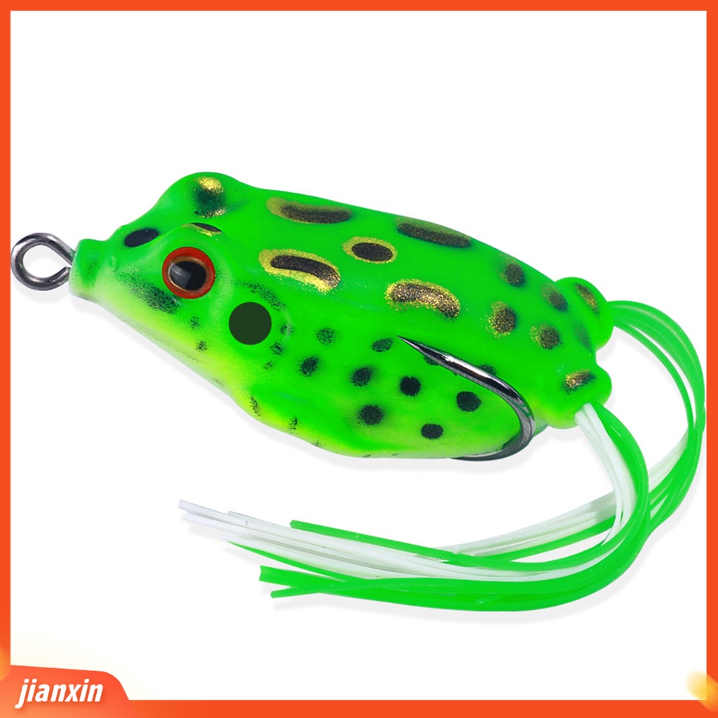 (In Stock) 6cm /12.5g Umpan Bionic Tajam Kait 3D Mata Kodok Desain Simulasi Realistis Angling Ikan Hitam Jalan Umpan Palsu Memancing Luar Ruangan