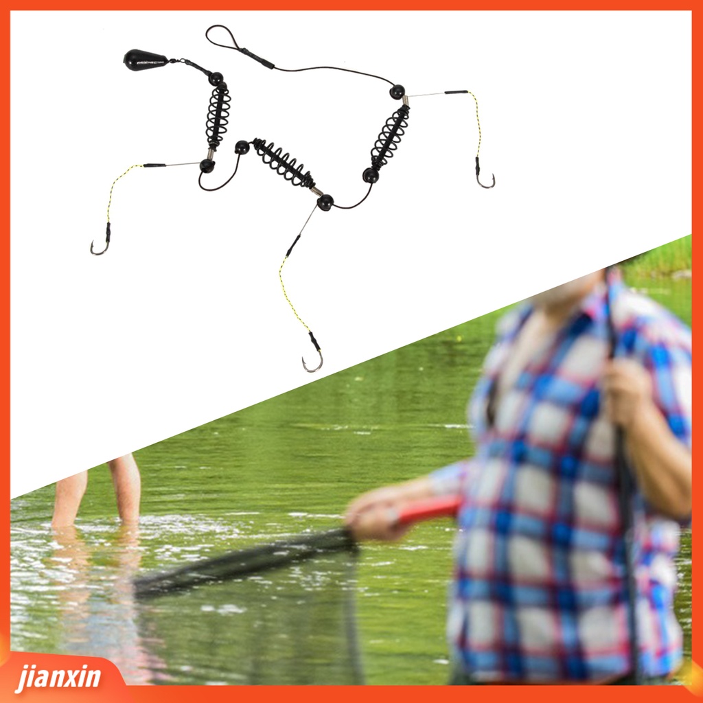 (In Stock) String Hook Ringan Mudah Dibawa Tahan Lama Memancing Musim Semi Karper Feeder Untuk Outdoor