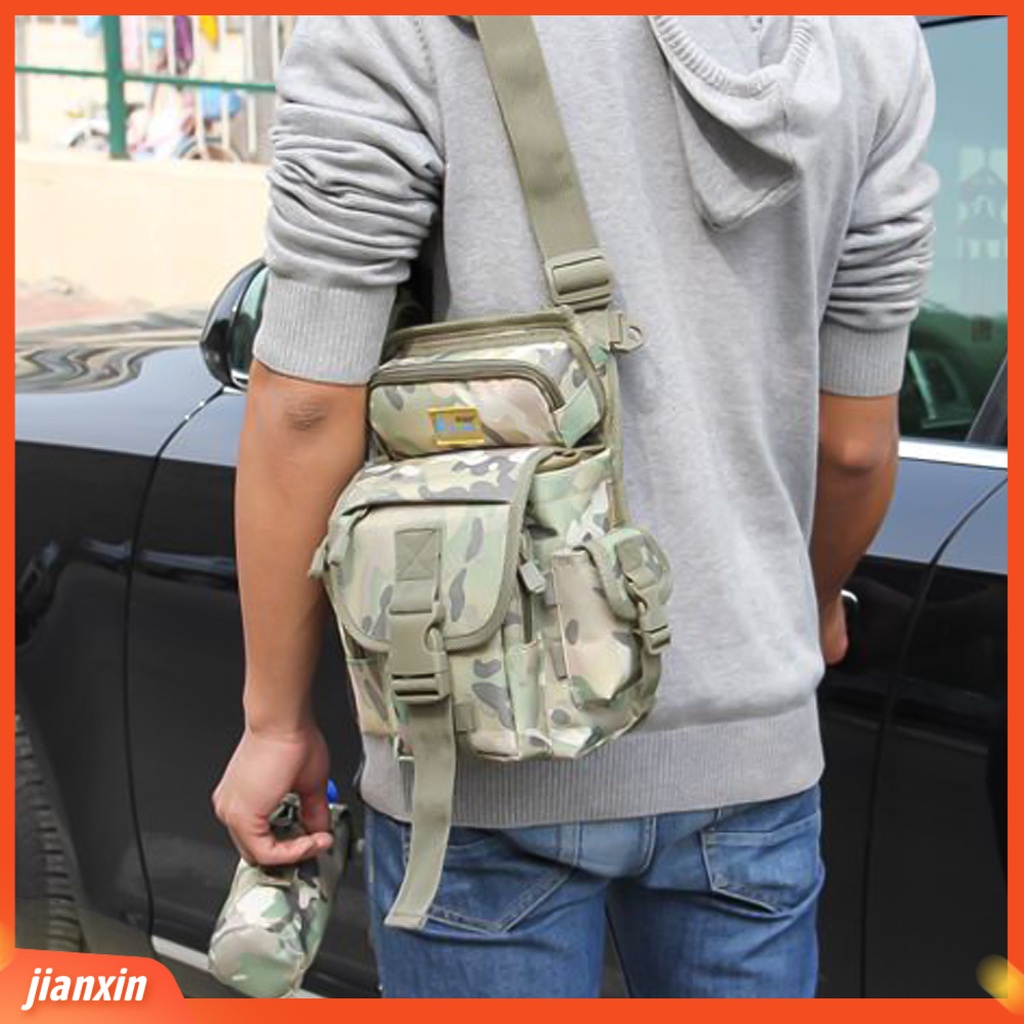 (In Stock) Outdoor Fishing Gear Waist Pack Leg Bag Tackle Tools Botol Penyimpanan Fanny Pouch