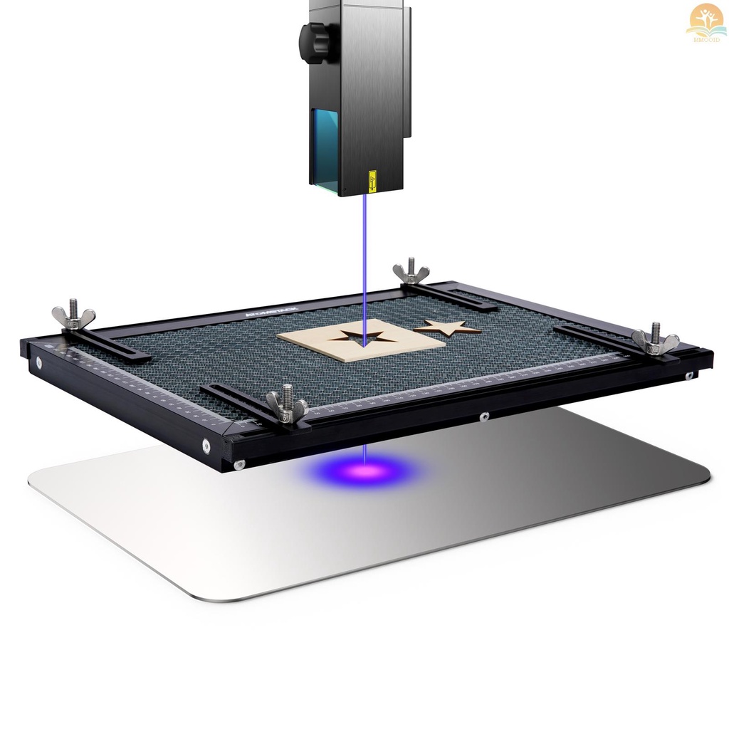 In Stock ATOMSTACK Laser Engraver F1 Honeycomb Meja Kerja Semua-metal Struktur Steel Panel Board Platform Dengan Pengukuran Untuk CO2/Diode/Fiber Mesin Ukir Laser Compatible