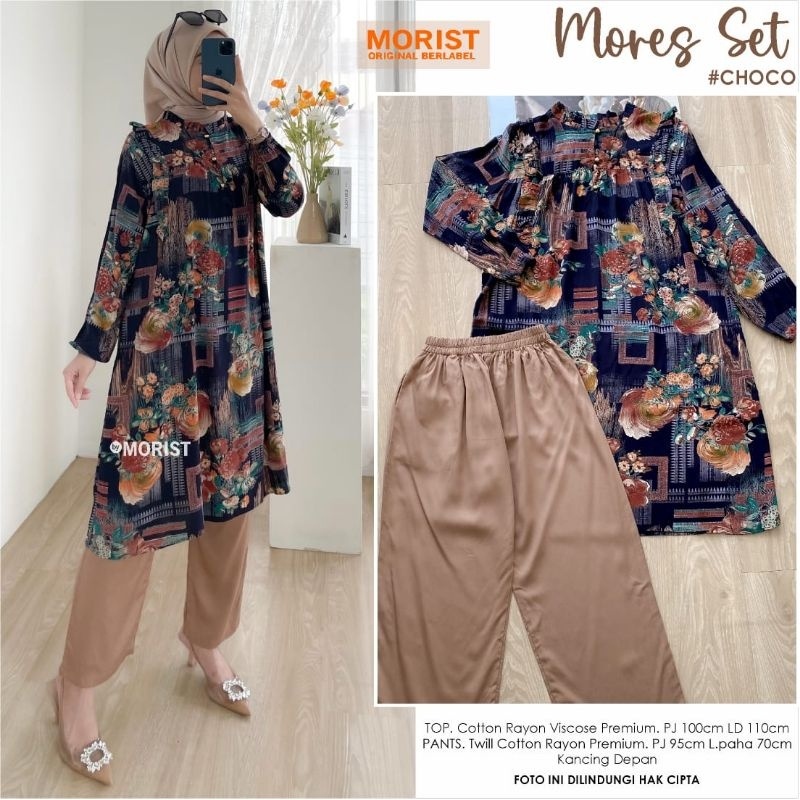 MORES SET ORI MORIST | Ld110 Cotton Rayon Viscose Premium