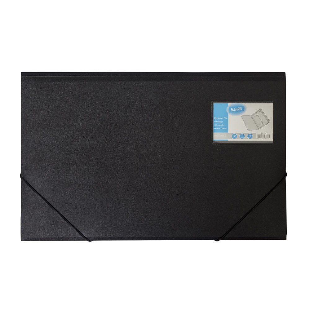 

[Artomas] Bantex Document File Folio Black 3431 10