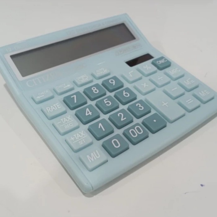 

CITI.ZENALKULATOR DESKTOP / CALCULATOR MEJA 12 DIGIT CEK ULANG CT555C