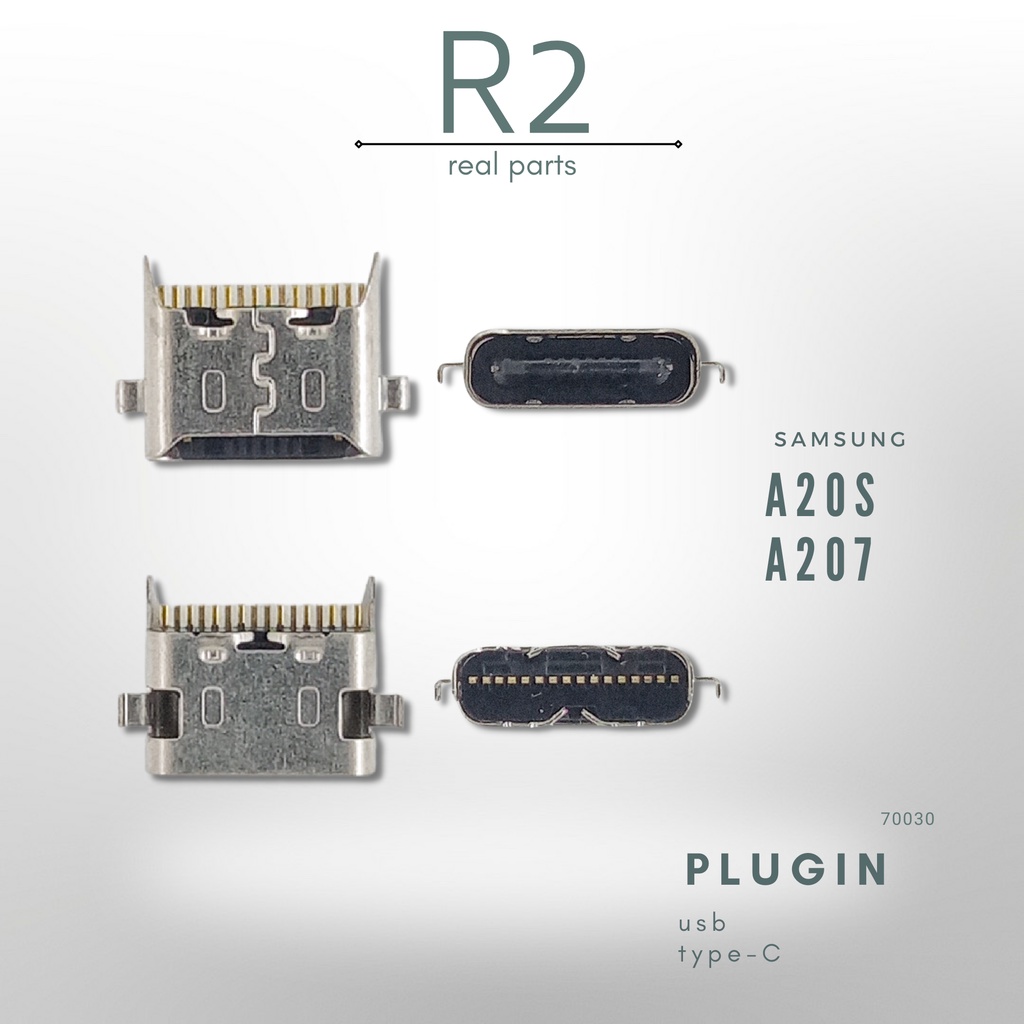 Konektor Cas SAMSUNG A20s / A207 / A21 / A215 Plugin USB Type-C