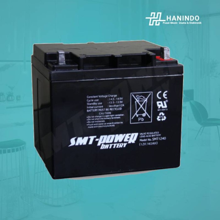 BATTERY UPS / AKI KERING / BATERAI VRLA SMT 12V 40AH