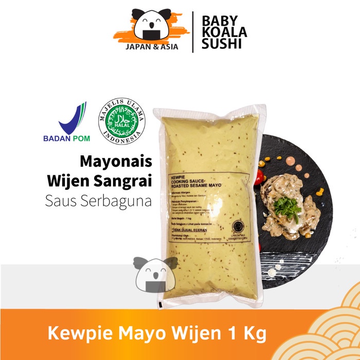 

✨Ready Stok✨ - Wijen Sangrai Mayo KEWPIE | Roasted Sesame Mayonnaise | Mayonaise Saus- 1.2.23