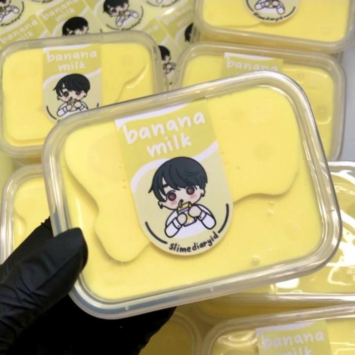 JUNGKOOK BANANA MILK by SLIMEDIARY ID / sdi slimediaryid jk bts bt21 s
