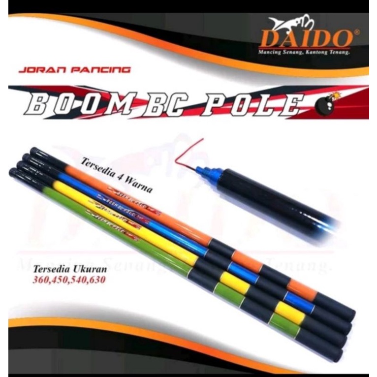 Tegeg Pancing Daido Boom BC 360 450