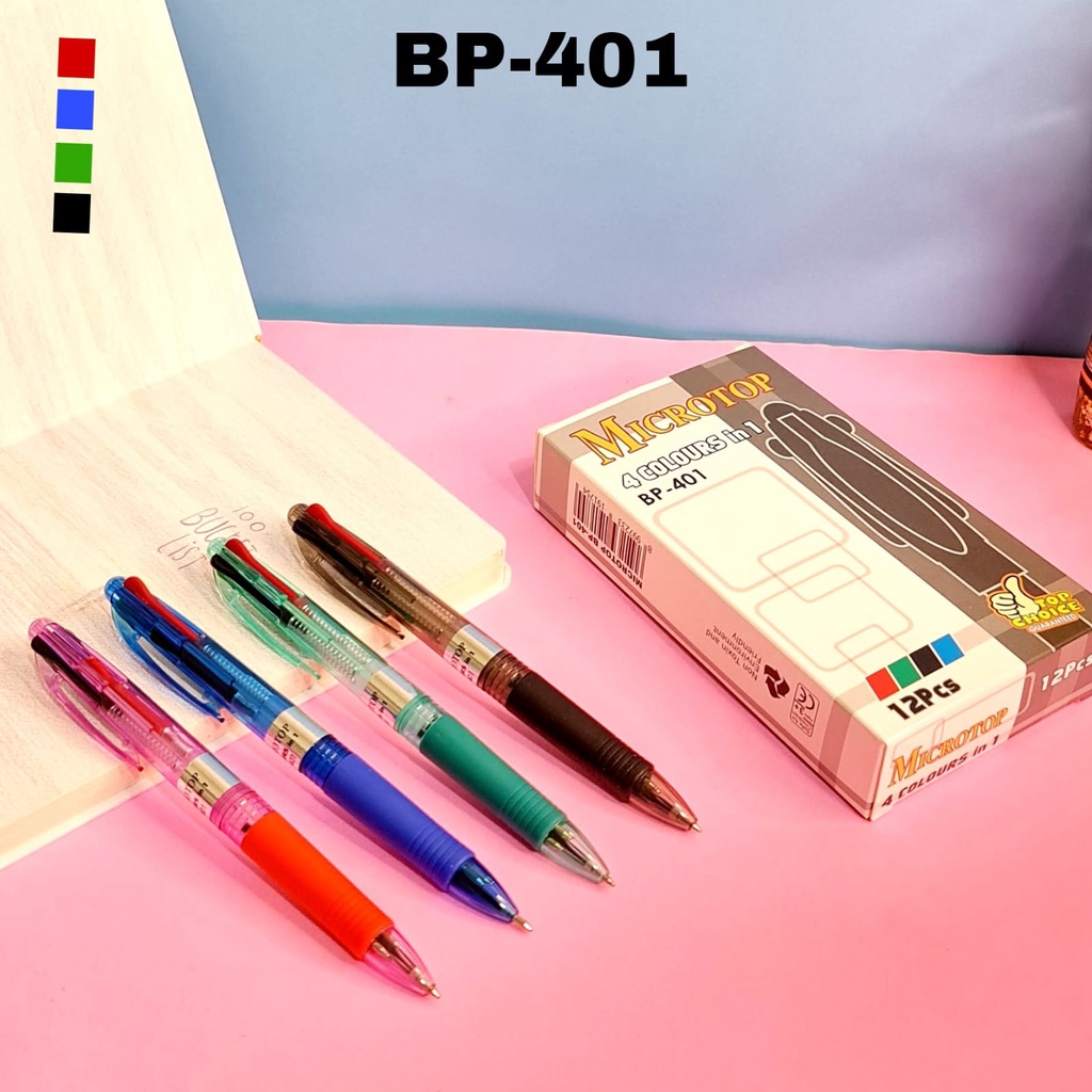 

SOS Bolpen Biasa 4 Warna/Pen/Pena/Balpen/Ballpoint