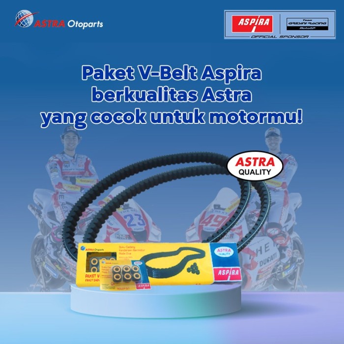 PAKET V-BELT/V BELT-KIT ASPIRA/ORIGINAL/YAMAHA MIO M3 /MIO Z/S