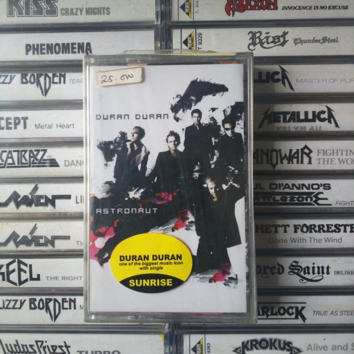 kaset baru segel duran duran